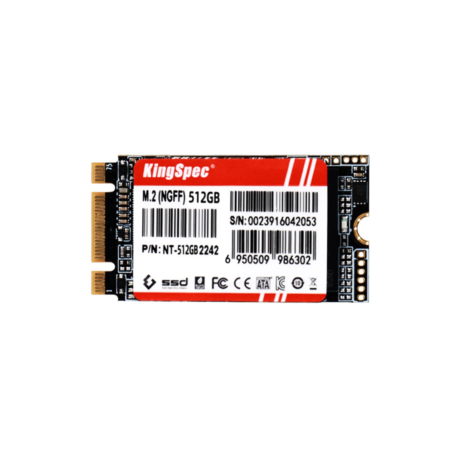 Amazon.com: KingSpec NT Series 512GB M.2 2242 SATA SSD - Not