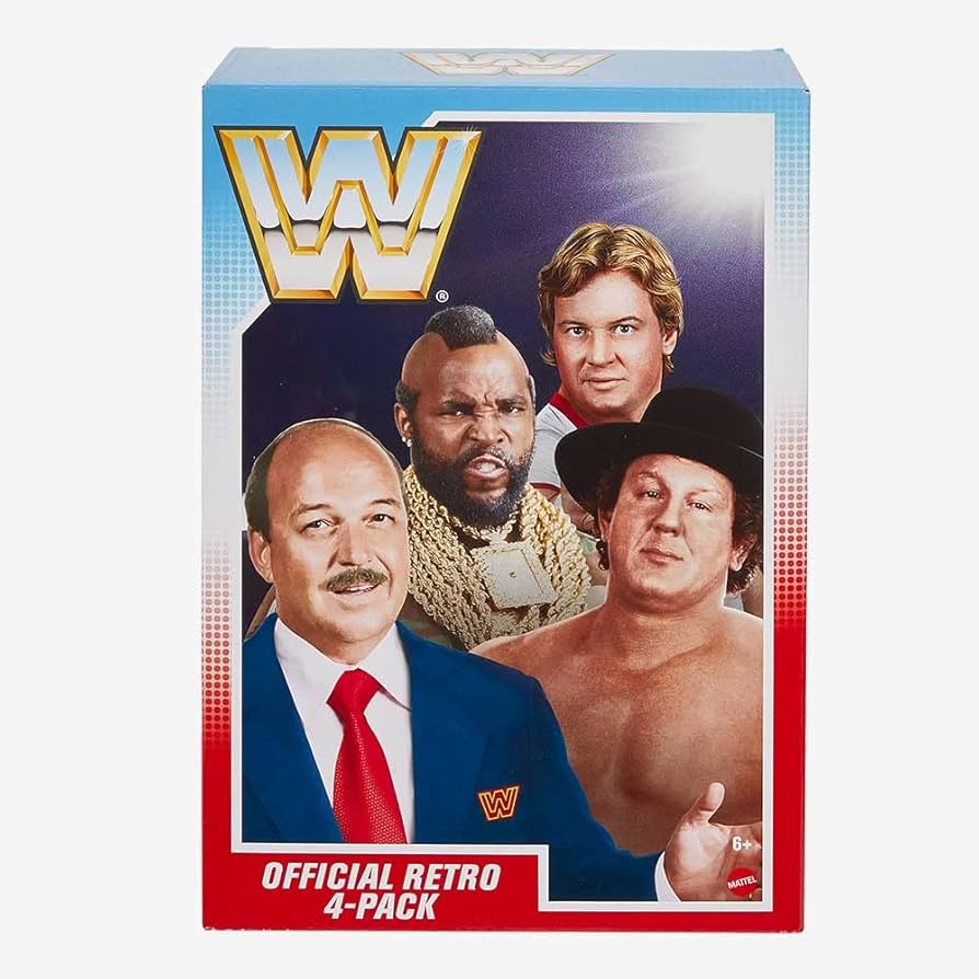 Amazon.com: WWE Retro Action Figure 4 Pack - Cowboy Bob Orton