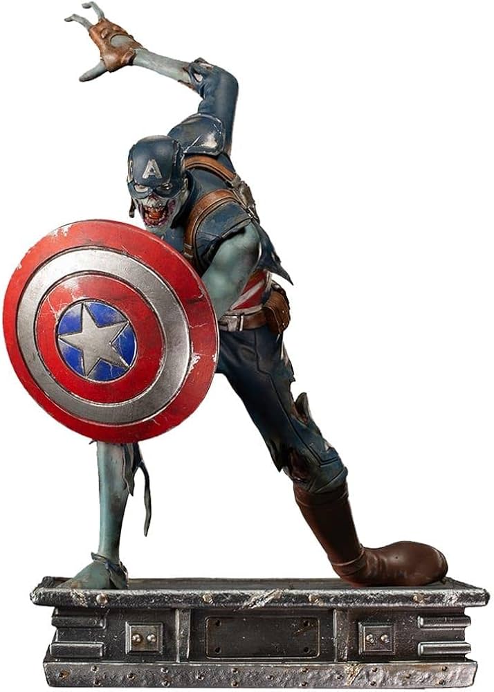 Iron Studios 1:10 Zombie Captain America - What If? : Amazon.co