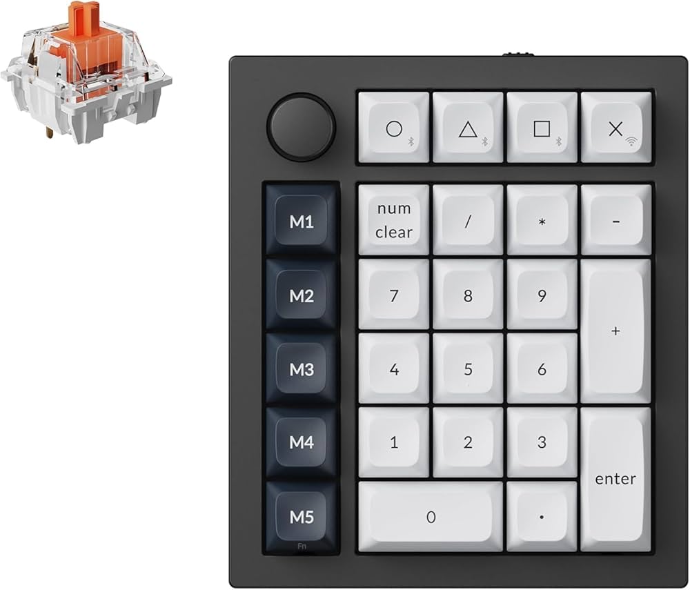 Amazon | 【国内正規品】Keychron Q0 Max QMKカスタム・テンキー、2.4
