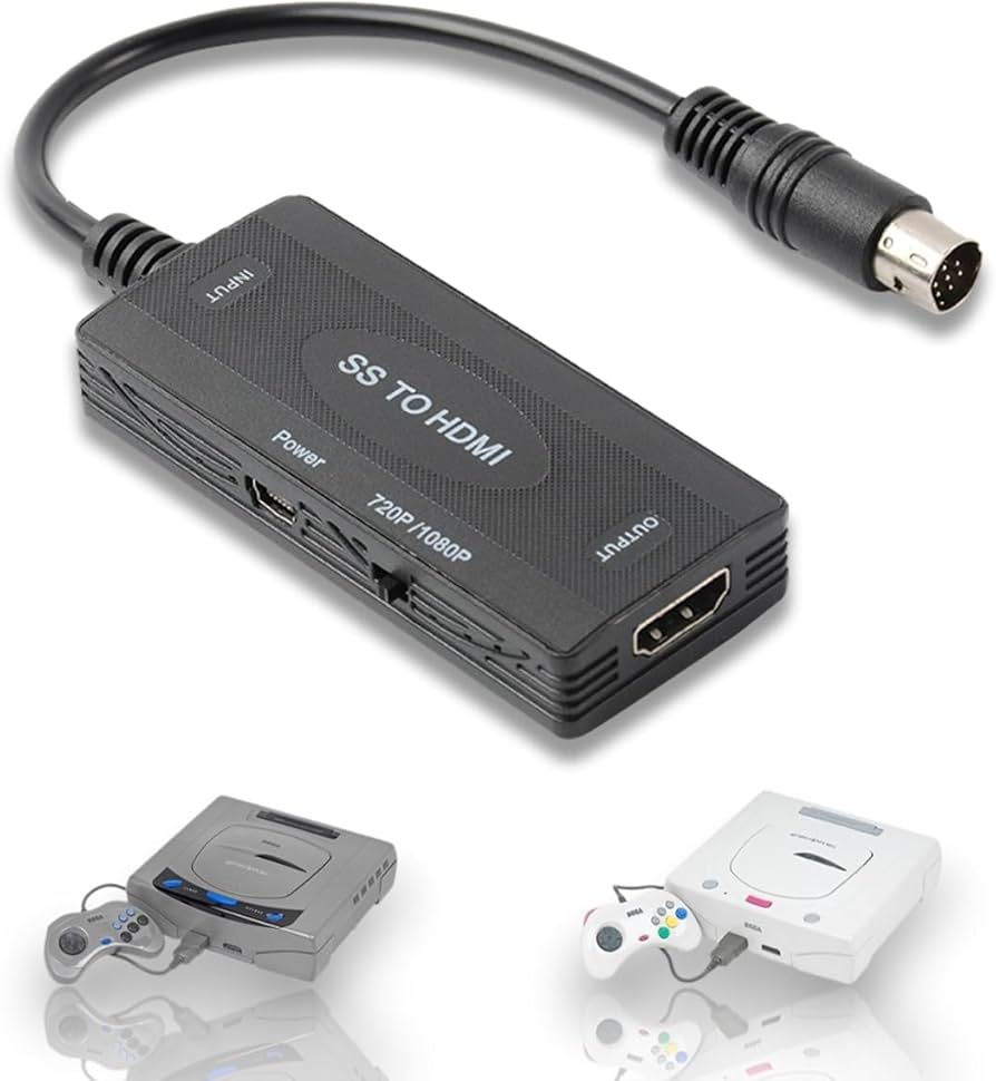 Amazon | 【K&SGAMER】 セガサターン HDMI変換 コンバーター HDMI