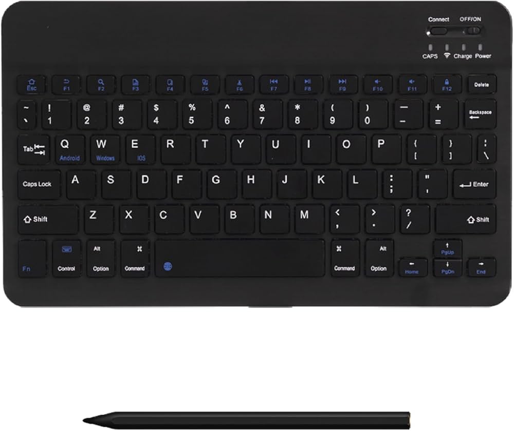 Amazon.co.jp: AGM キーボードとタッチペンのセットを-充電可能、PAD