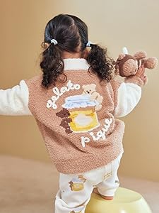 Amazon.co.jp: [ジェラート ピケ] BABYベビモコはちみつベアピケジャン