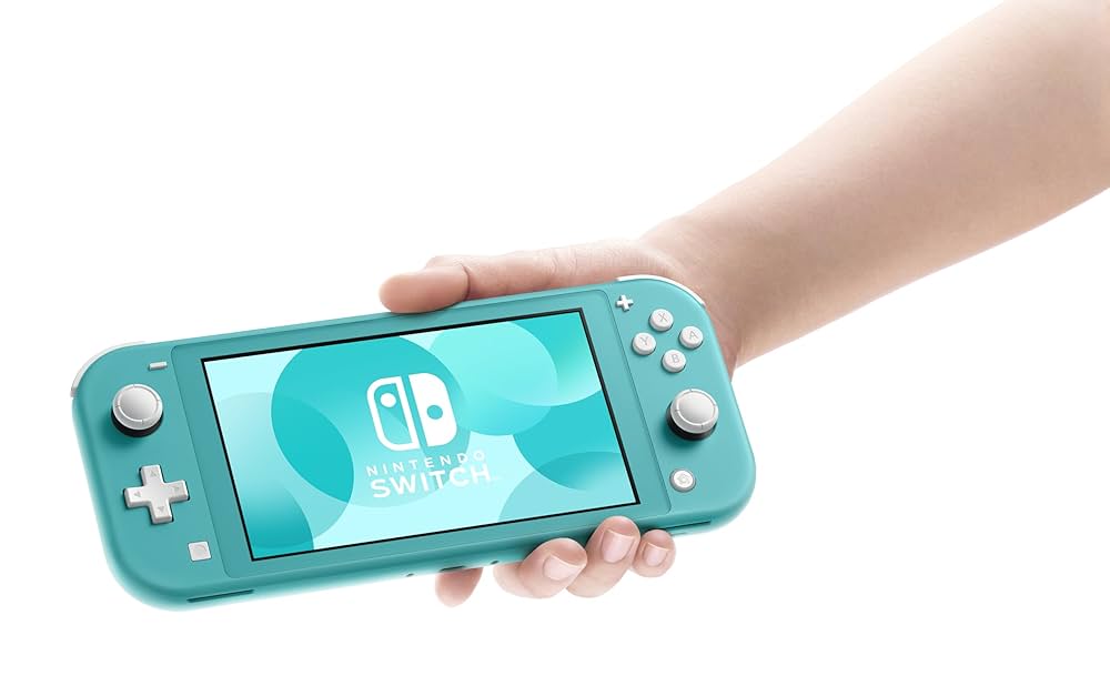 通電確認】 ニンテンドー スイッチ ライト 本体 ターコイズ ブルー
