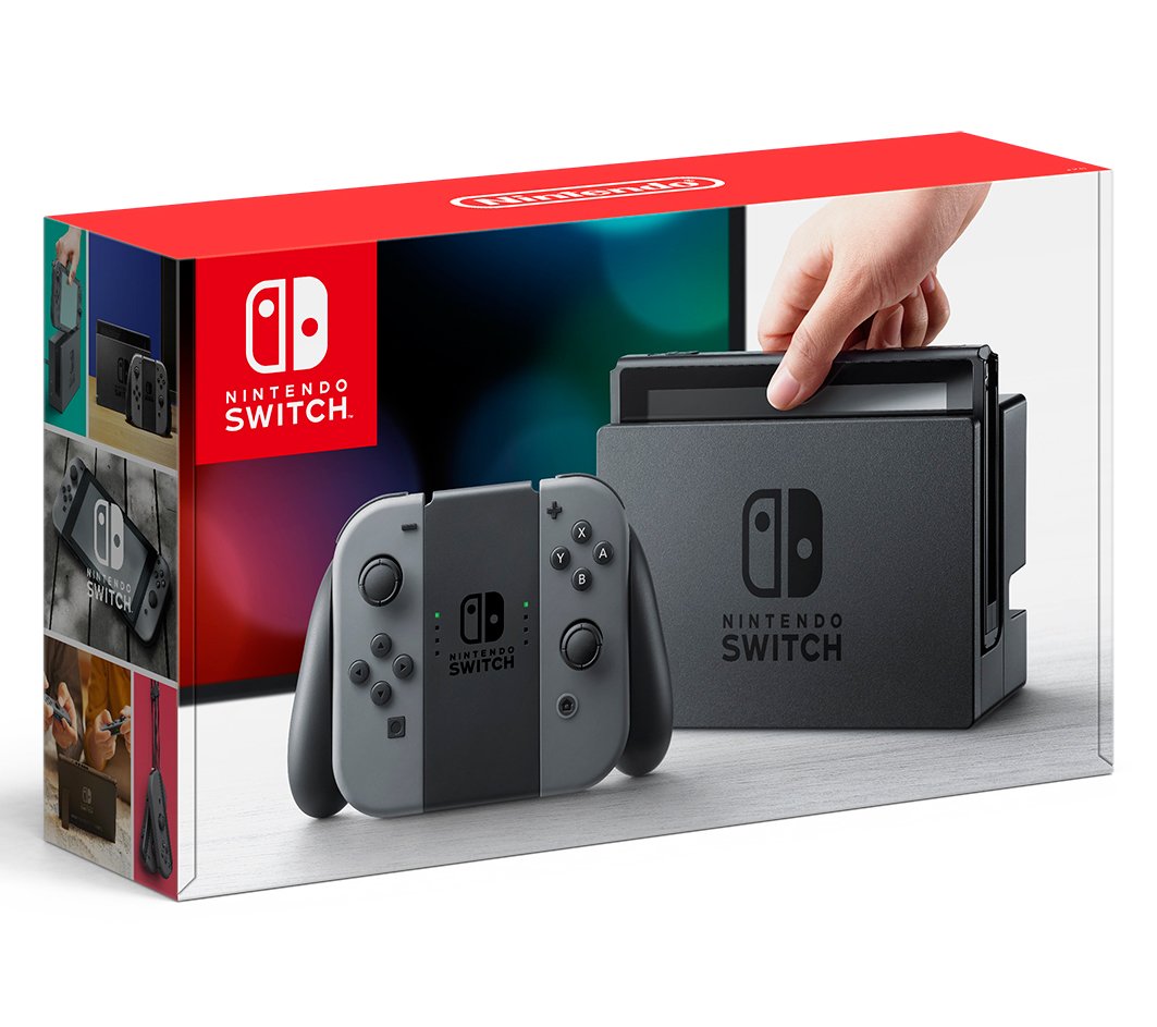 Amazon.co.jp: Nintendo Switch Joy-Con (L) / (R) Grey : Video Games