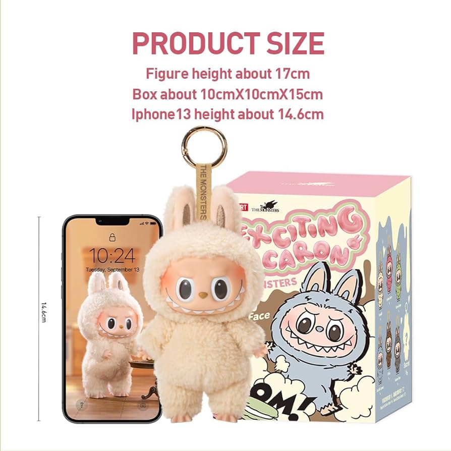 Amazon | POP MART THE MONSTERS Exciting Macaron ぬいぐるみ