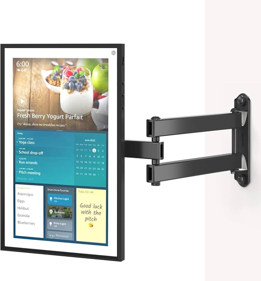 Amazon.co.jp: WALI (エコーショー) Echo Show 15用マウント 調節可能
