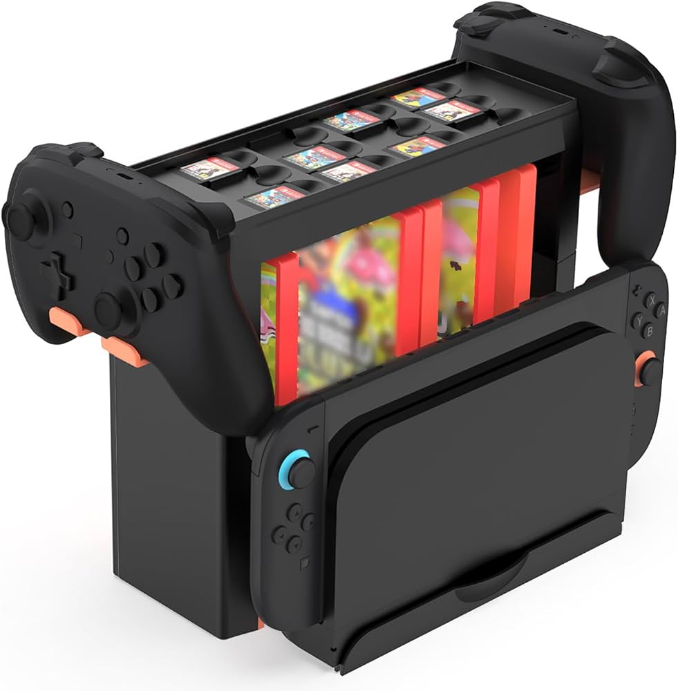 Amazon.co.jp: Thecom Switch 2 収納 スタンド スイッチ 大容量 収納