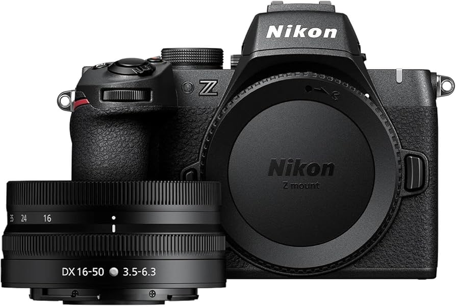 Amazon.com : Nikon Z50 II with Wide-Angle Zoom Lens | Compact