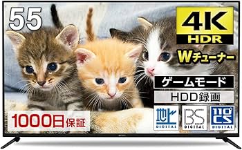 美品】 maxzen 55インチ液晶テレビ MAXZEN（マクスゼン） テレビ 55型