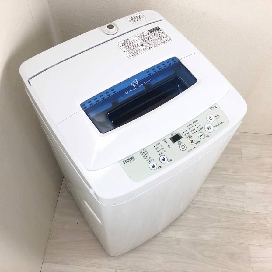 Amazon.co.jp: ハイアール JW-K42M-W ホワイト [全自動洗濯機 (洗濯4.2