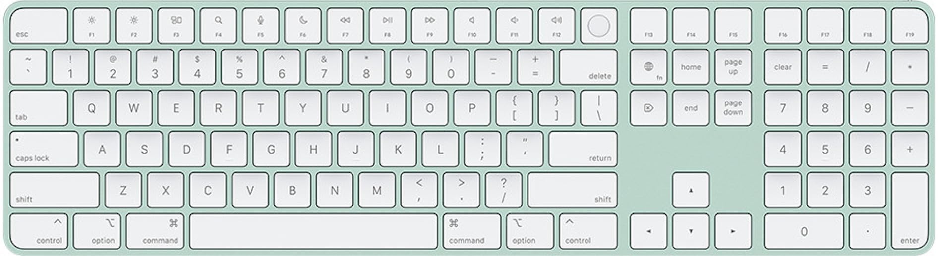Amazon.com: Apple Magic Keyboard with Touch ID and Numeric Keypad