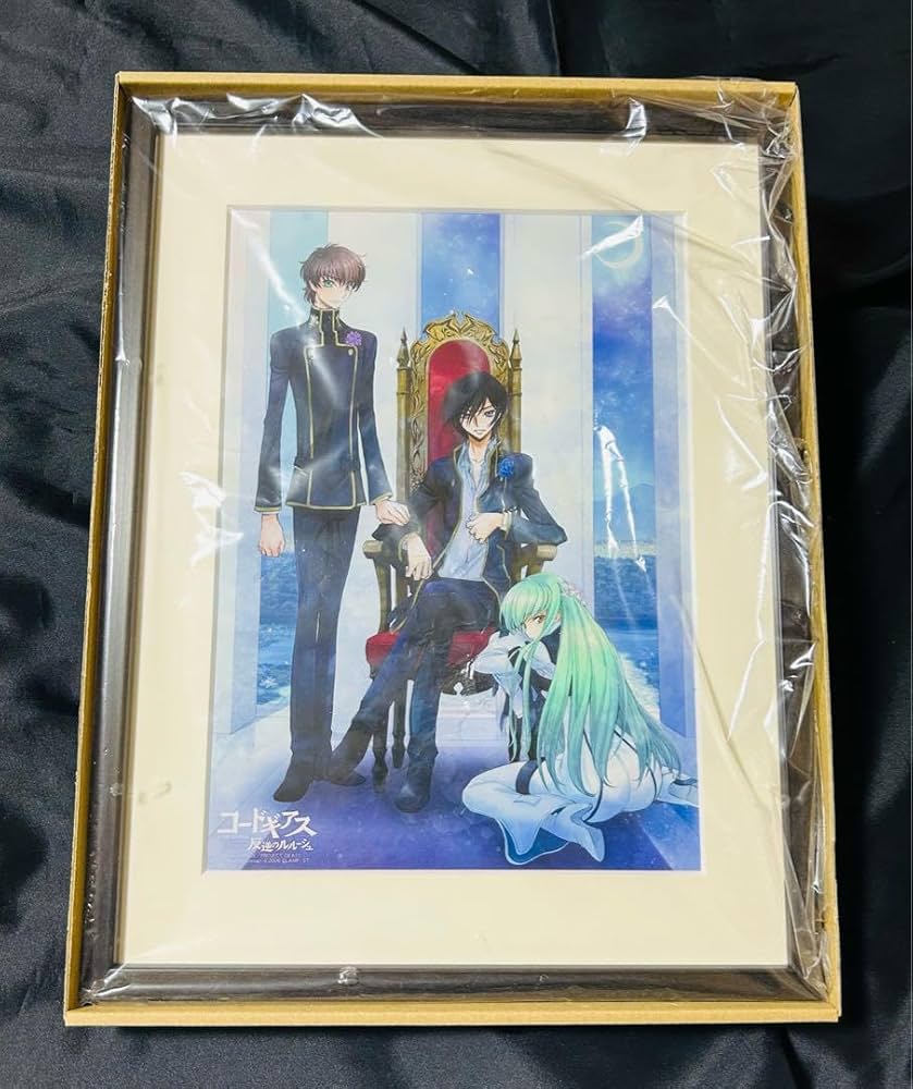 Amazon.co.jp: コードギアス 複製原画 ルルーシュ スザク C.C. 木村