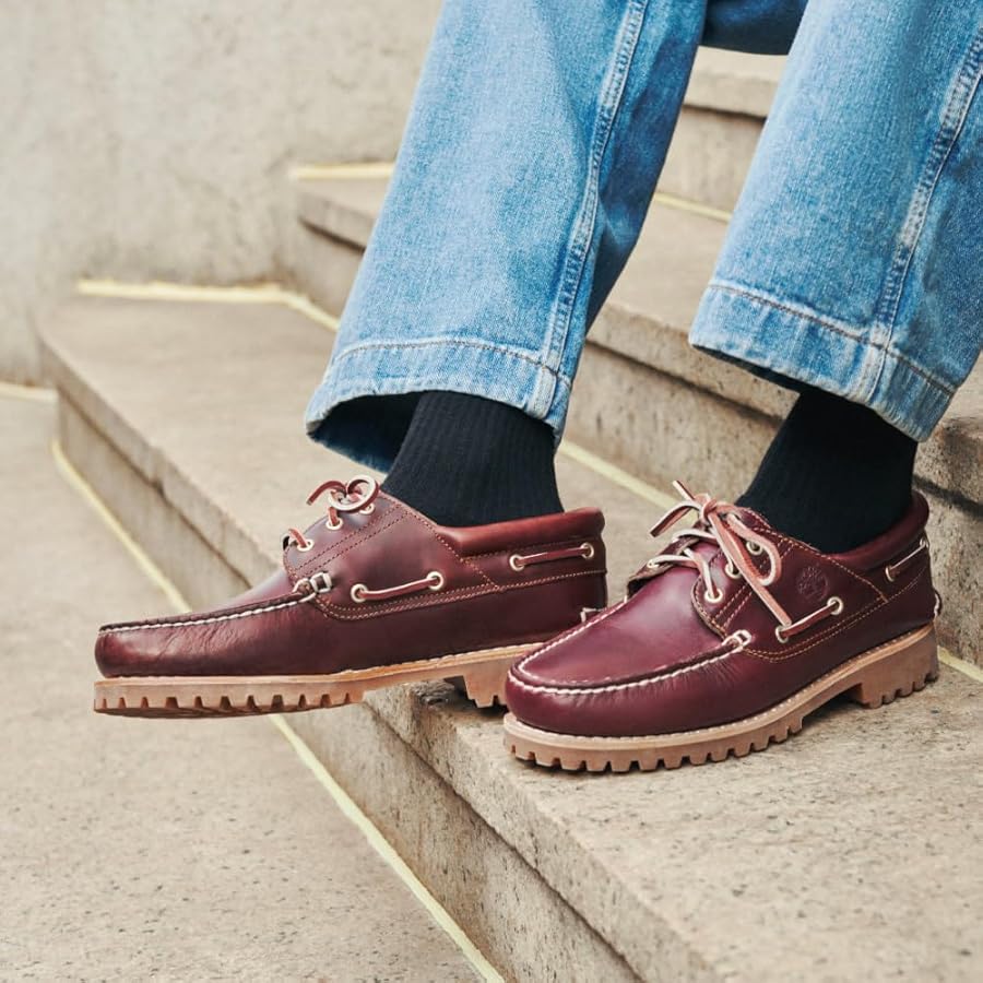 Amazon.com: Timberland Men's 50009 Authentics 3-Eye Classic Lug