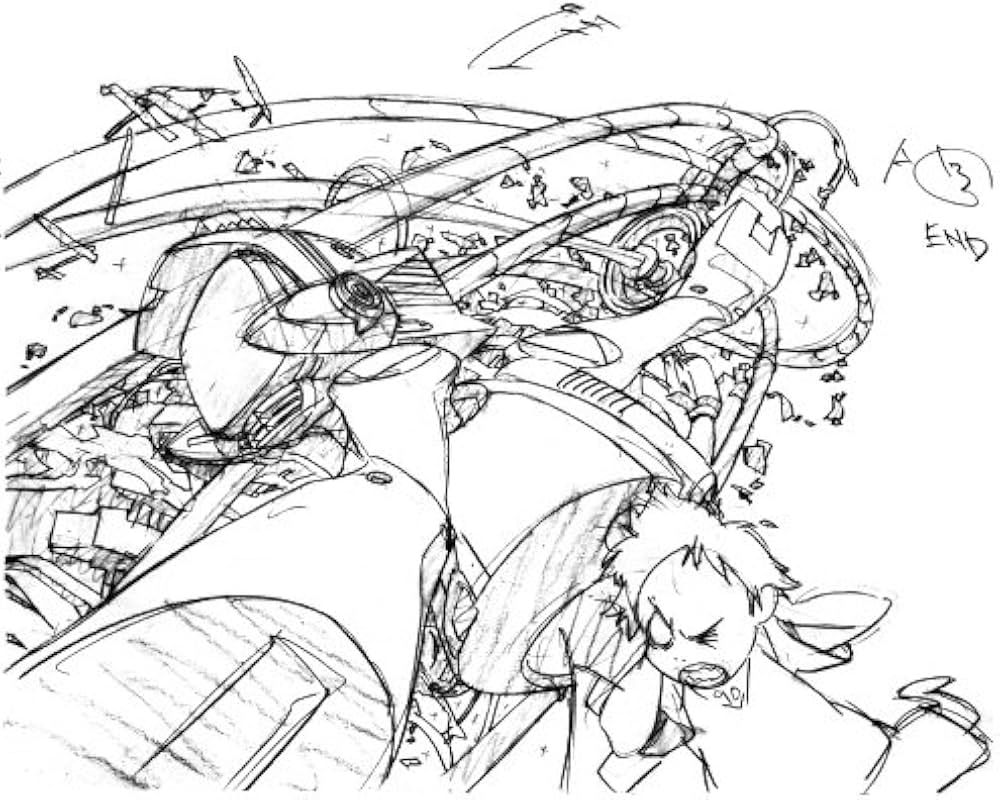 フリクリ原画集 Groundwork of FLCL (ガイナックス アニメーション原画