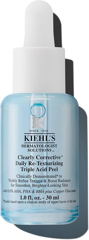 Amazon.com: Kiehl's Clearly Corrective Daily Re-Texturizing Triple