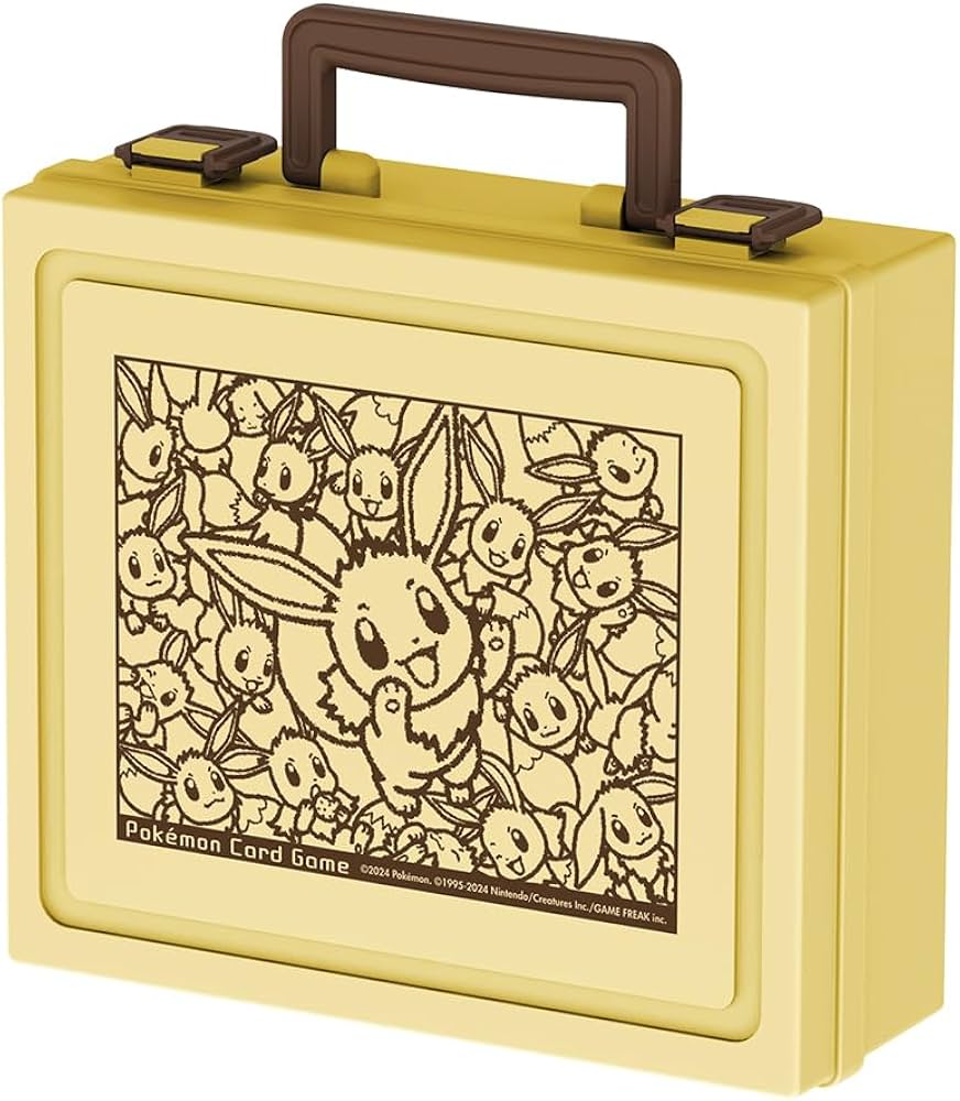 Amazon.co.jp: Pokemon Card Game Carrying Case, Eevee Collection