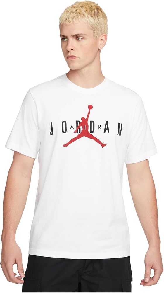 Nike Jordan Air Wordmark Men's Short-Sleeved T-Shirt : Amazon.co