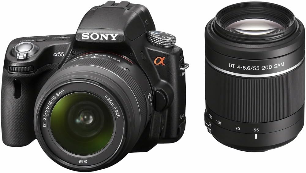 Amazon.co.jp: SONY デジタル一眼レフ α55(ダブルズームレンズキット