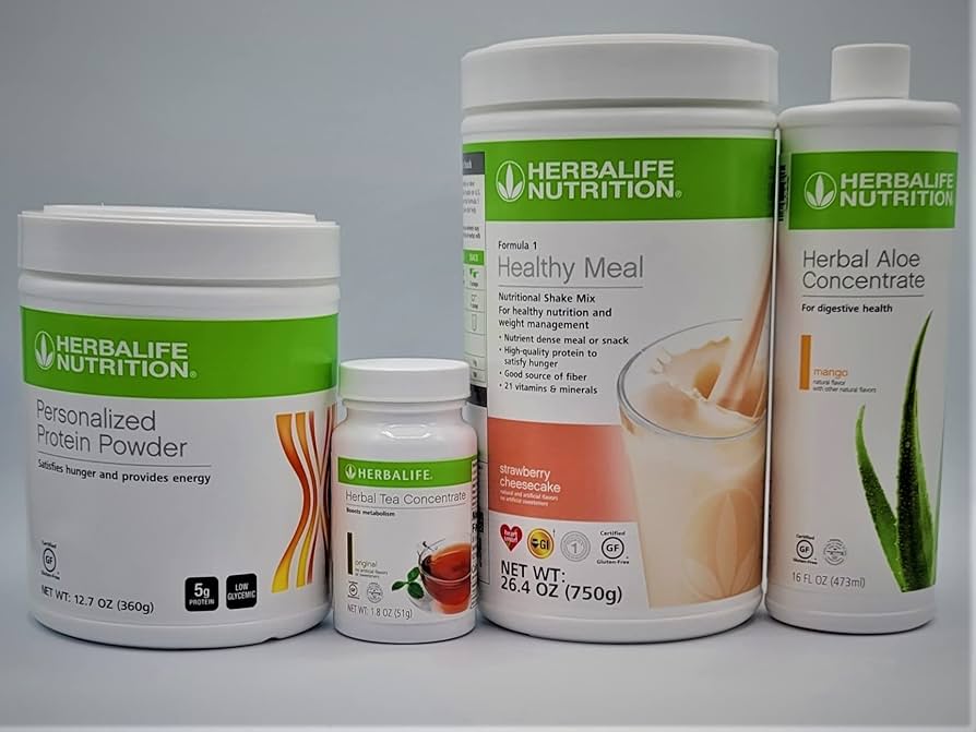 Amazon.com: HERBALIFE Formula 1 Four Combo (Strawberry Cheesecake