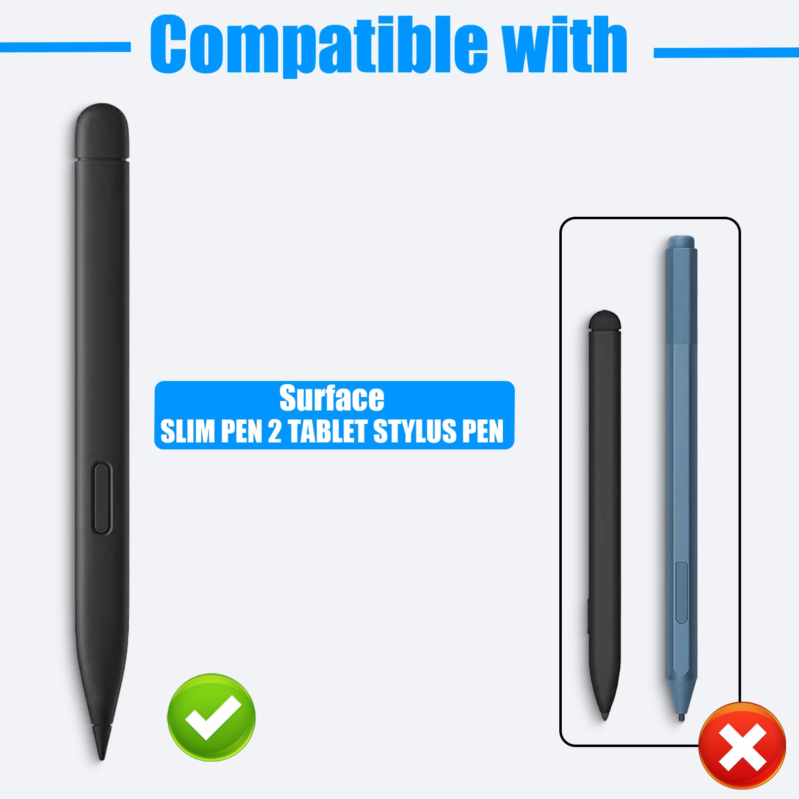 Amazon.co.jp: スリムペン 2チップ (2個パック) 交換部品 Surface Slim