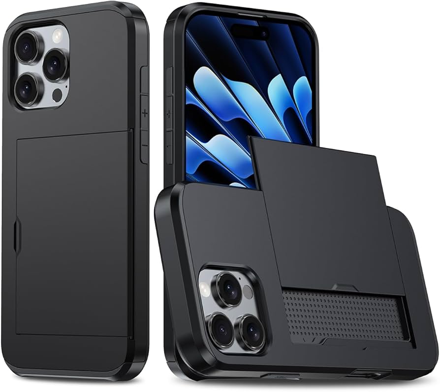 Amazon.co.jp: MuZiF iPhone 16 Pro 用 ケース カード収納 耐衝撃構造