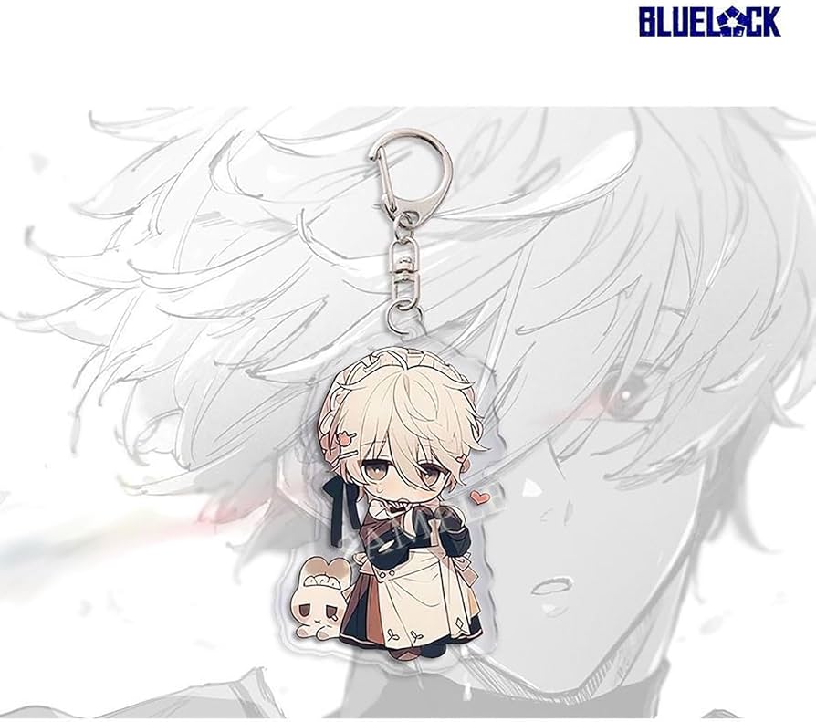Amazon.co.jp: ブルーロック キーホルダー 凪誠士郎 御影玲王 メイド服