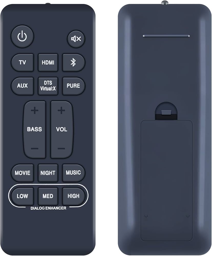 Amazon | ホームシアターサウンドバーリモコン RC-1236 for Denon DHT