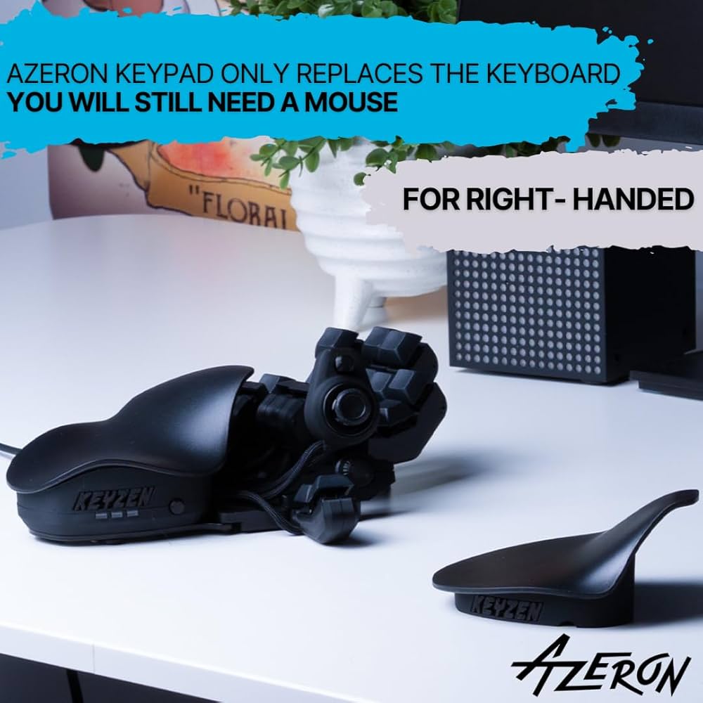 Amazon | AZERON Keyzen – Keypad with 32 Fully Mappable Keys, 360