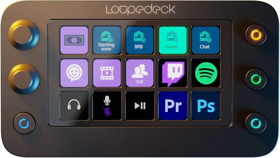 Amazon.co.jp: Loupedeck Live S – 日々のPC作業や配信、コンテンツ