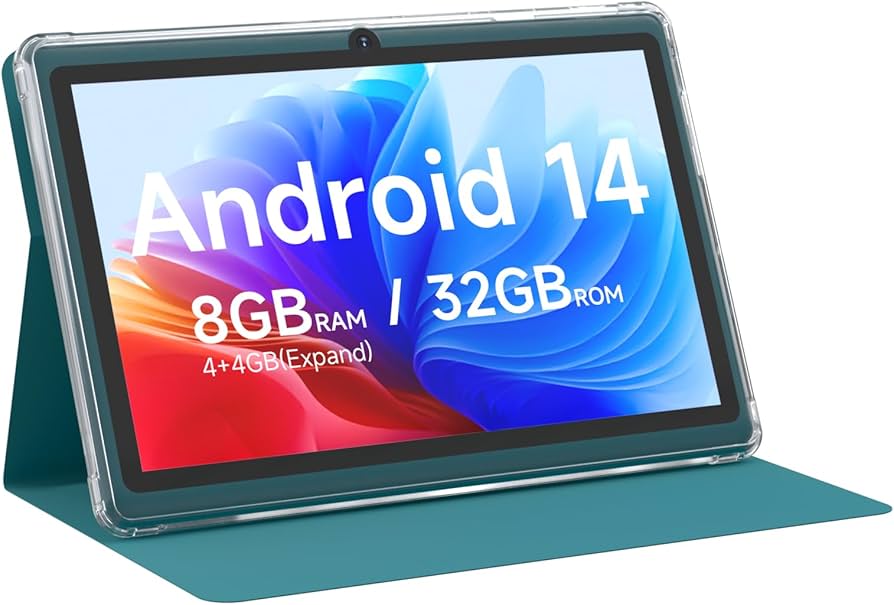 Amazon.com : Android 14 Tablet 7 inch Tablets with Case, 8GB RAM