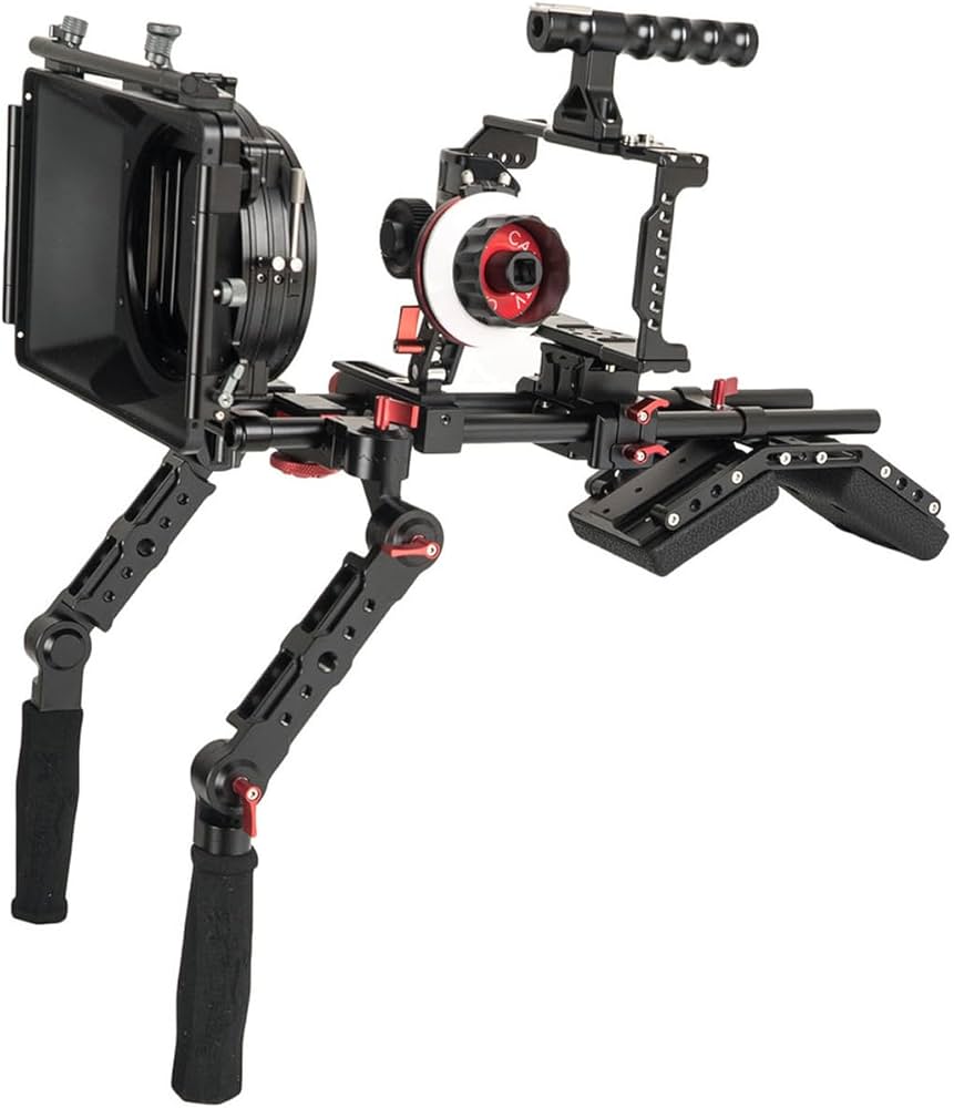 Amazon.co.jp: Came-TV BMPCC 4K Plus ショルダーリグ Mattebox A/B