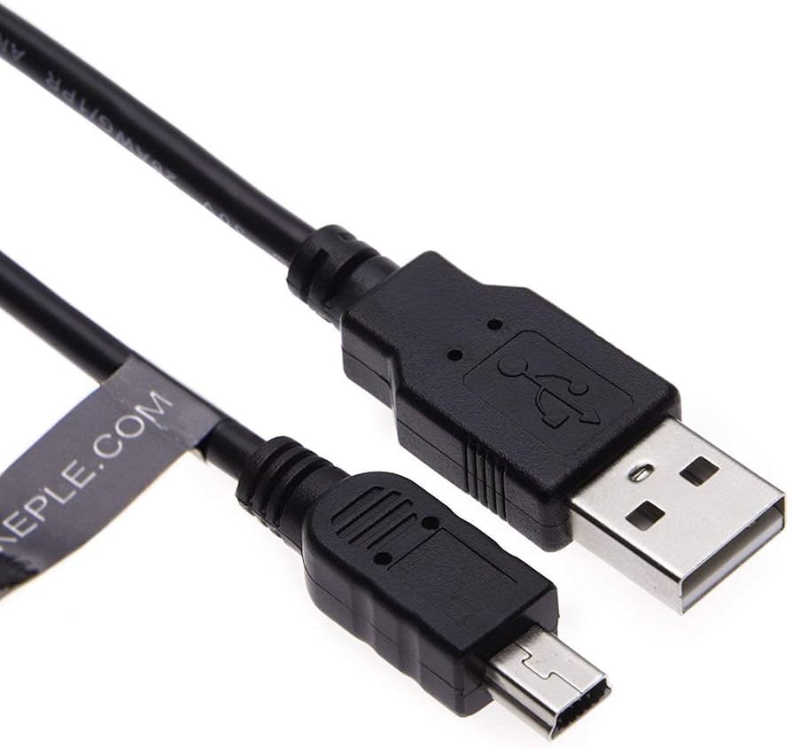 Amazon.com: Mini USB Cable Lead Cord Charger Data Sync for Canon