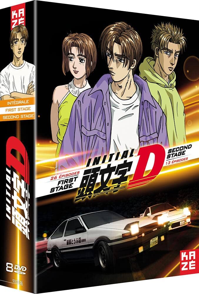 Amazon.co.jp: 頭文字D イニシャルD アニメ TVシリーズ 全39話 欧州版