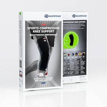Amazon.com: Bauerfeind Sports Compression Knee Support NBA