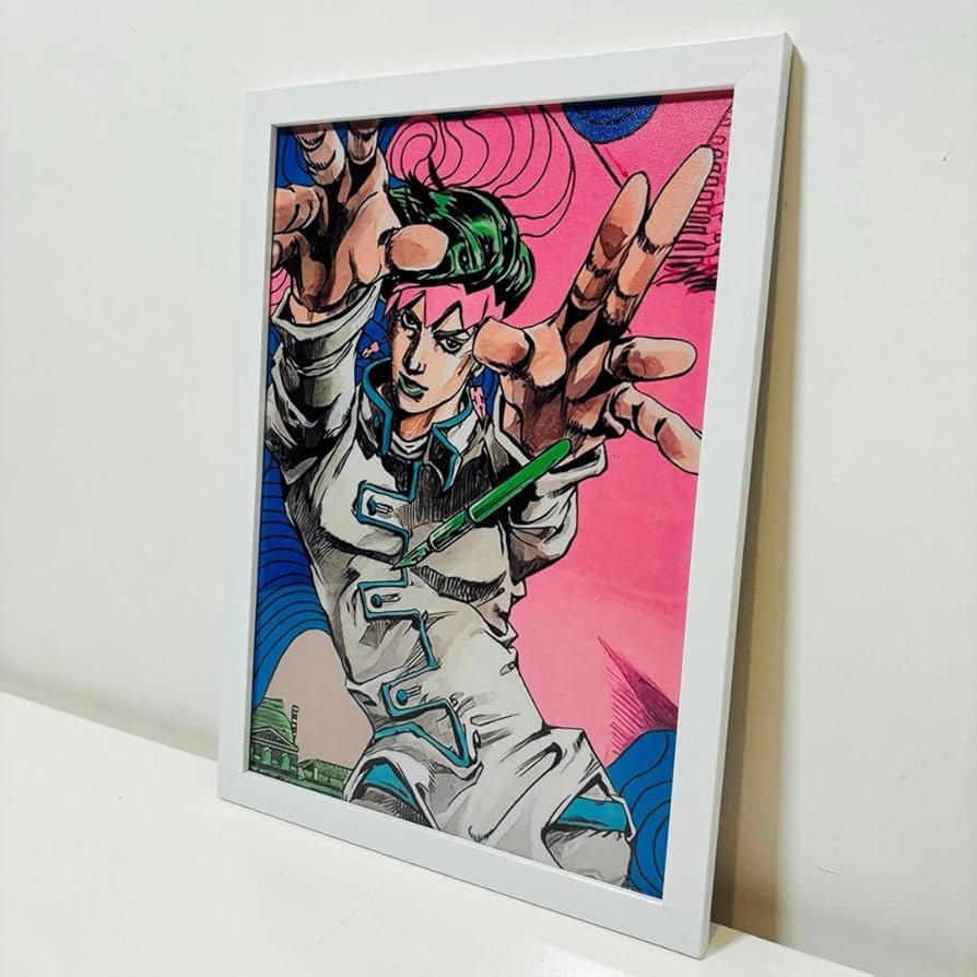 Amazon.co.jp: 【白額付きポスター】 JOJO ジョジョの奇妙な冒険 岸辺