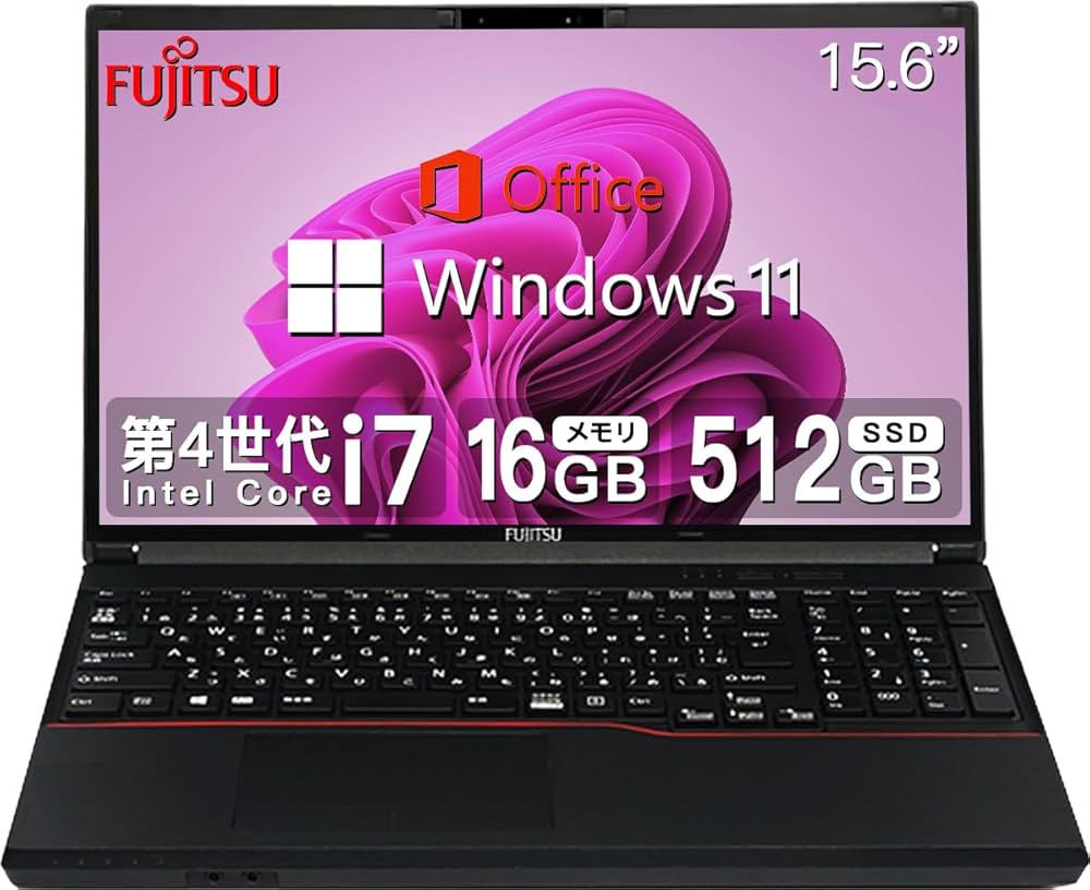 A017Windows11ノートパソコン メモリ8GB爆速SSDoffice互換