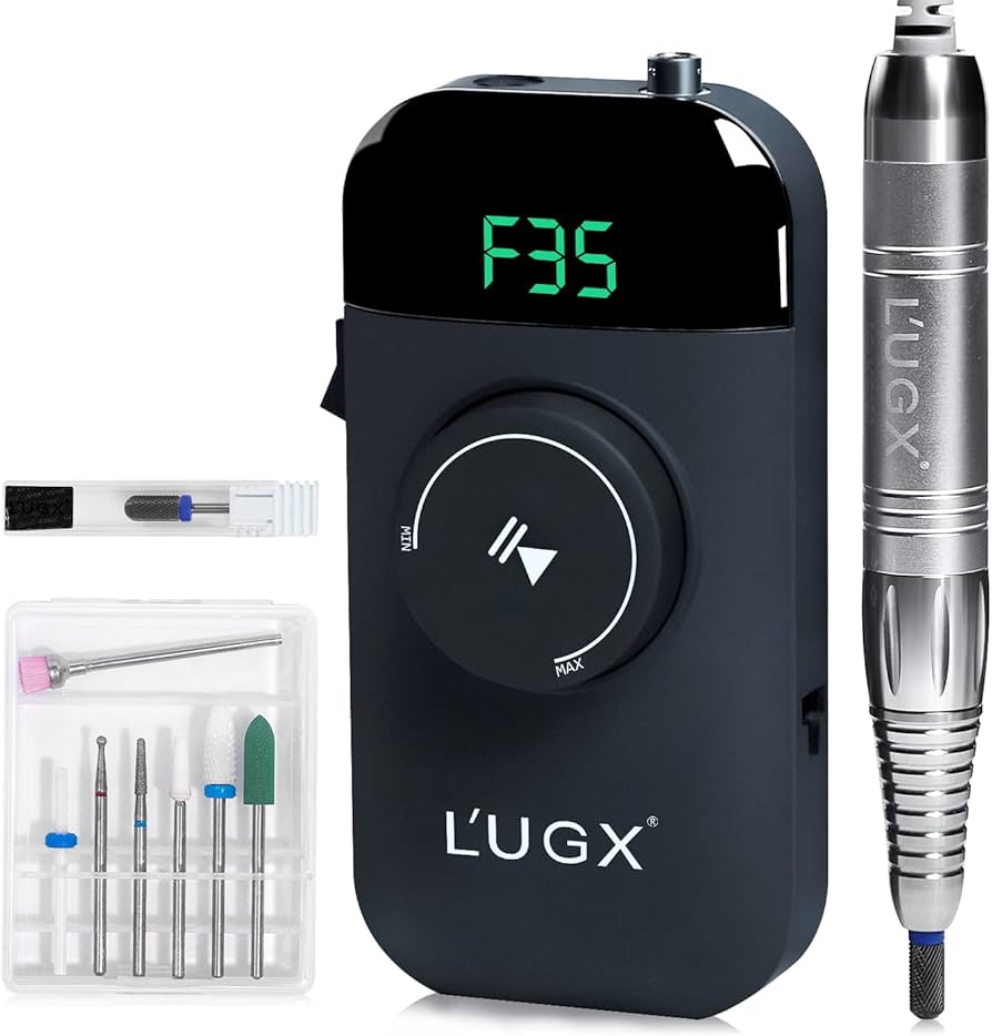 Amazon.co.jp: L'UGX 電動ネイルマシン 35000RPM プロ ブラシレス