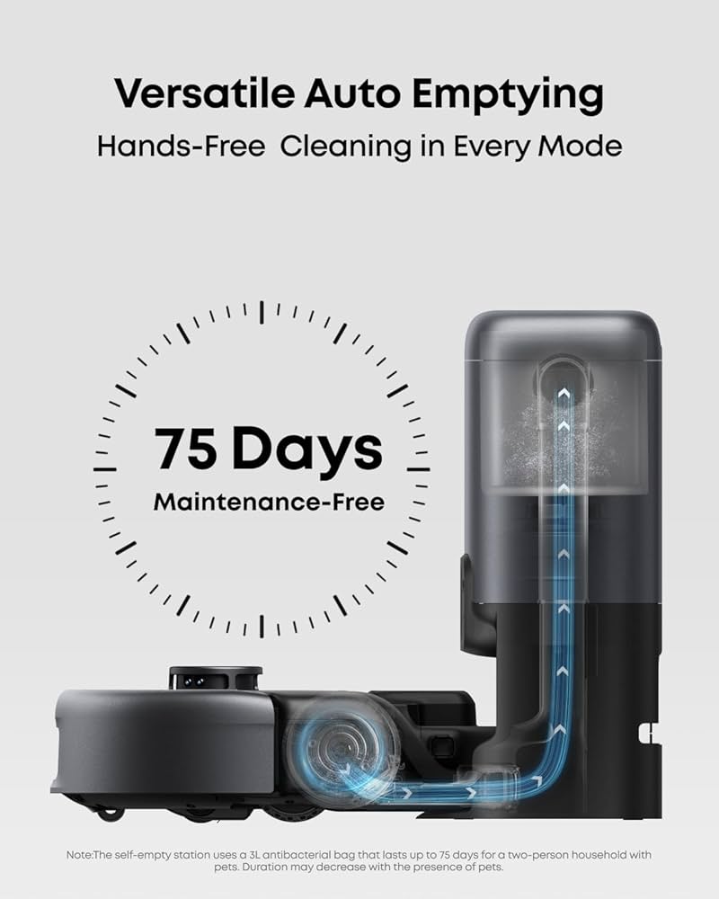 Amazon.com - eufy Robot Vacuum 3-in-1 E20,with Versatile Stick and