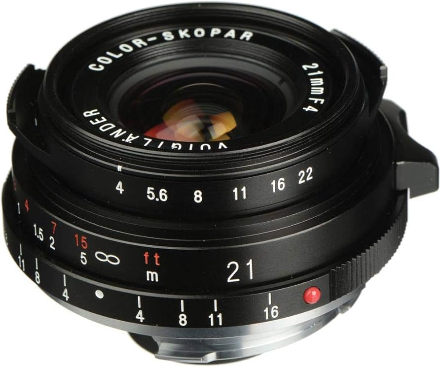 Amazon.com : Voigtlander 21mm f4 VM Colour Skopar Lens : Camera