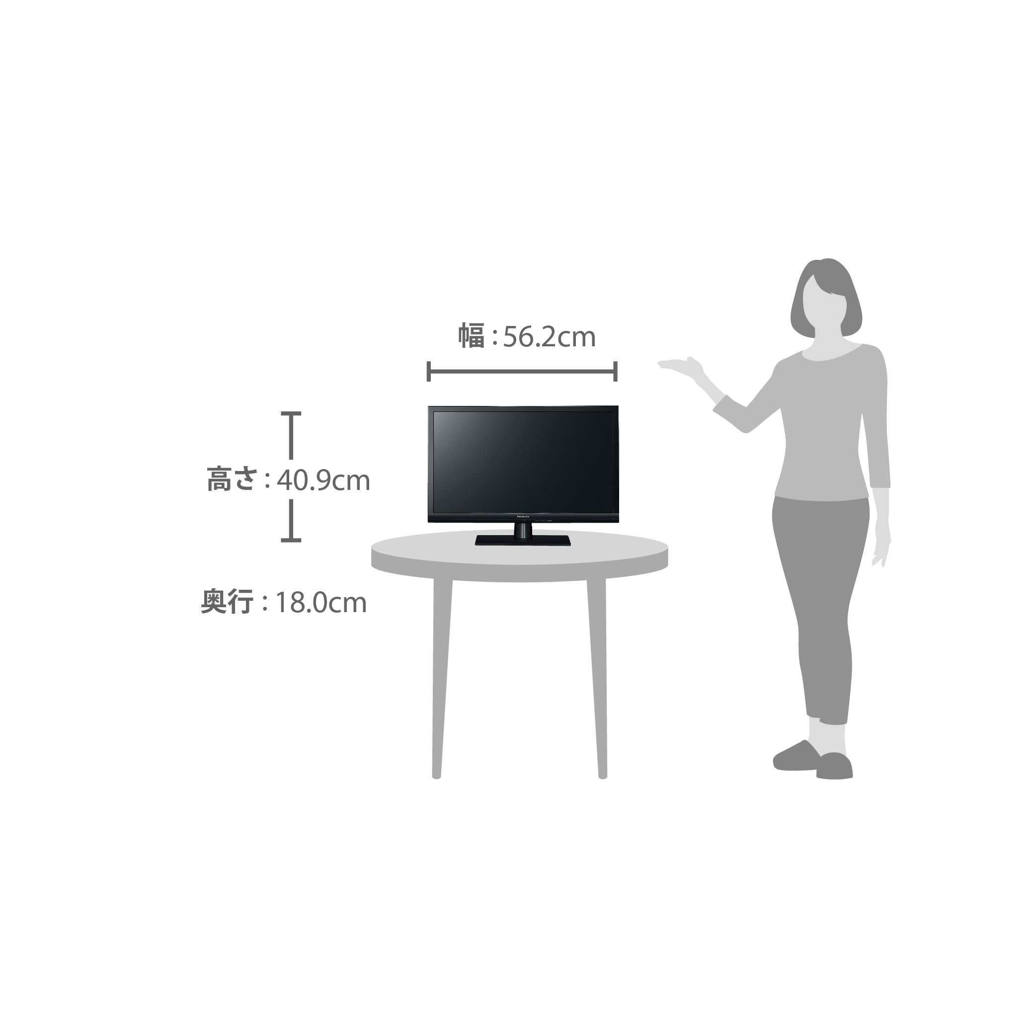 Amazon | パナソニック 24V型 液晶テレビ ビエラ TH-24D305