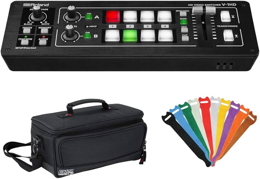Amazon.com: Roland V-1HD Portable 4 x HDMI Input Switcher with