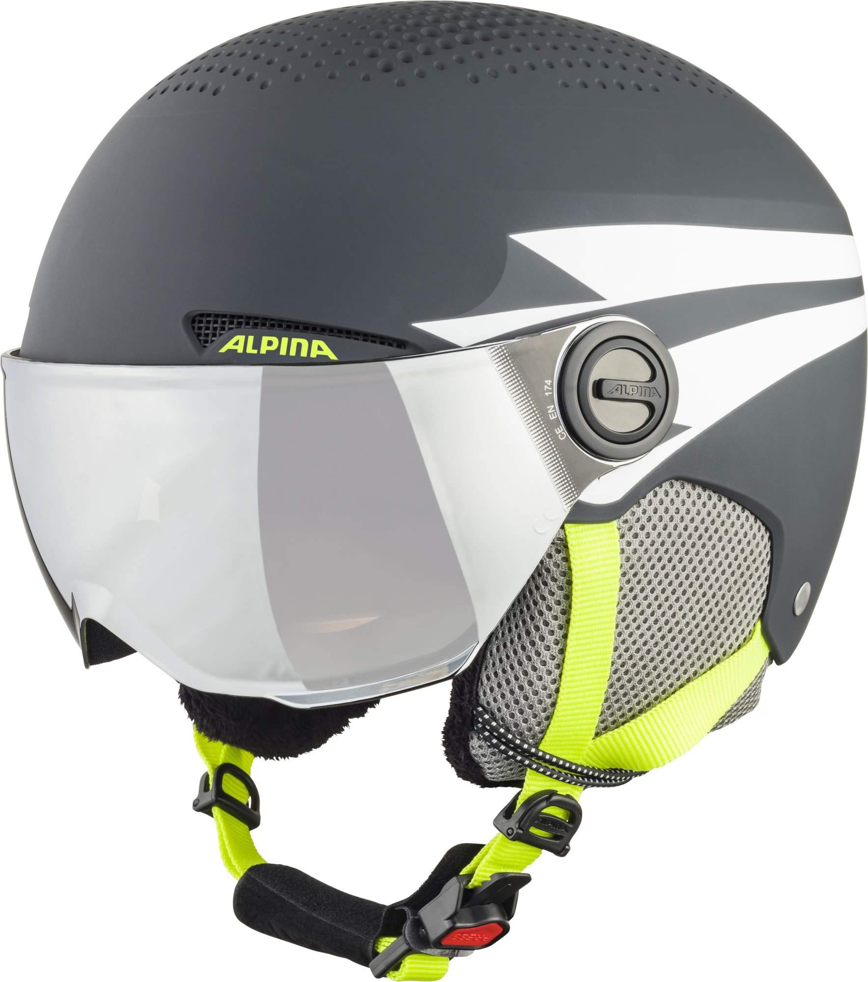 Amazon | ALPINA(アルピナ) 子供用スキースノーボードバイザー