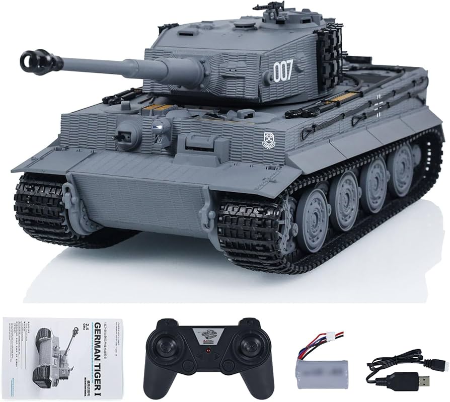 Amazon.co.jp: wheelfun タイゲン 1/24 RC バトルタンク タイガーI RC
