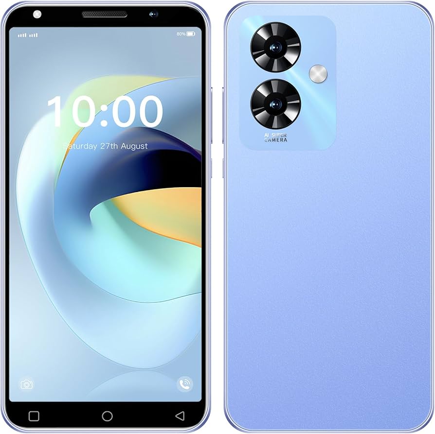 Amazon.com: TalkCeLL Note 60 Mobile Phones, 5.0'' HD Display, Dual