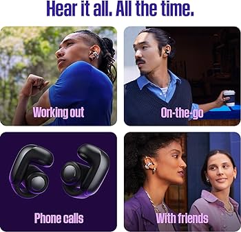 Amazon.com: Bose Ultra Open Earbuds - Bluetooth Open Ear Earbuds