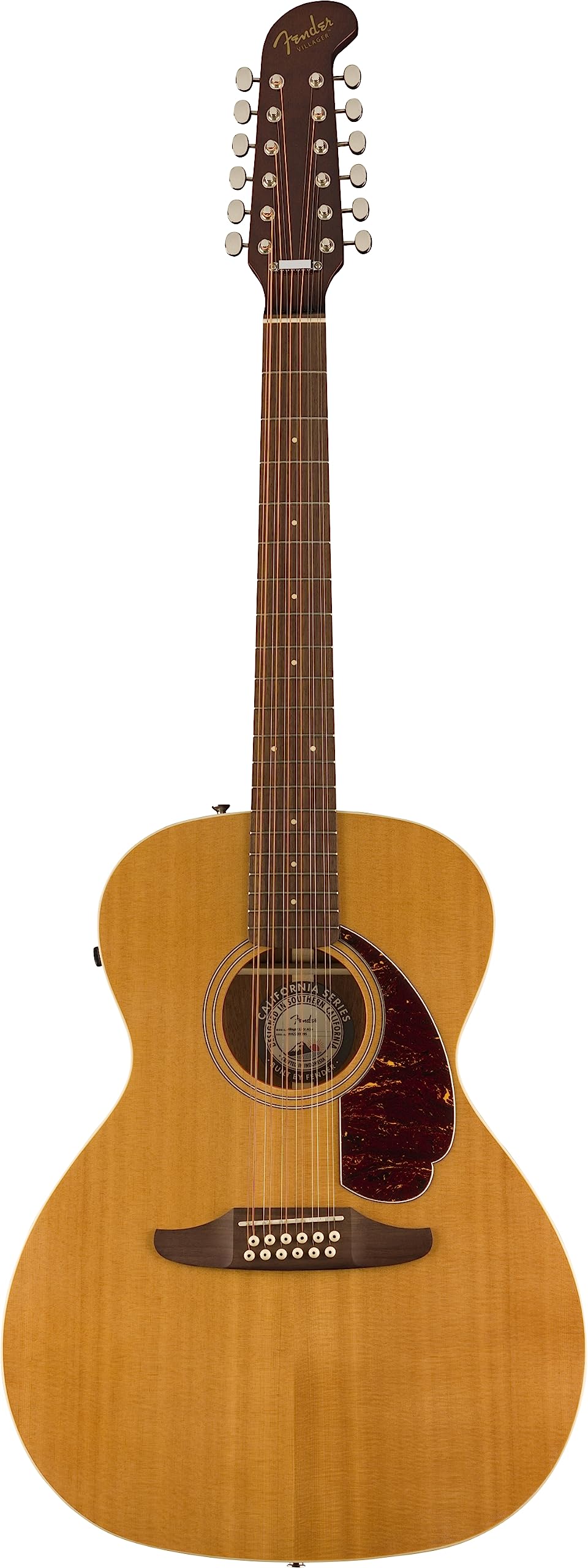 Amazon.co.jp: Fender フェンダー 12弦エレアコギター Villager™ 12