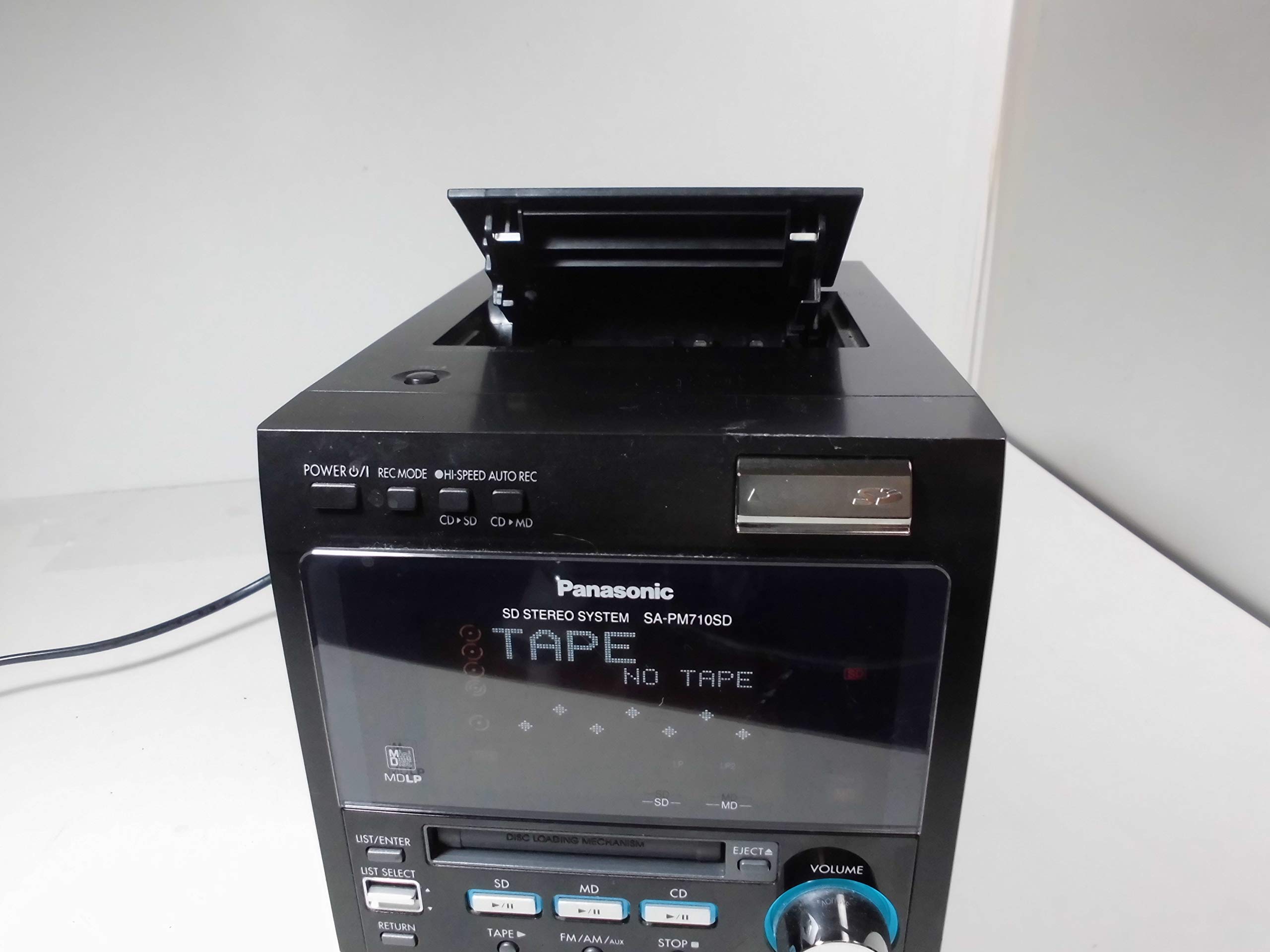 Amazon.co.jp: Panasonic パナソニック SC-PM710SD-K ブラック SD