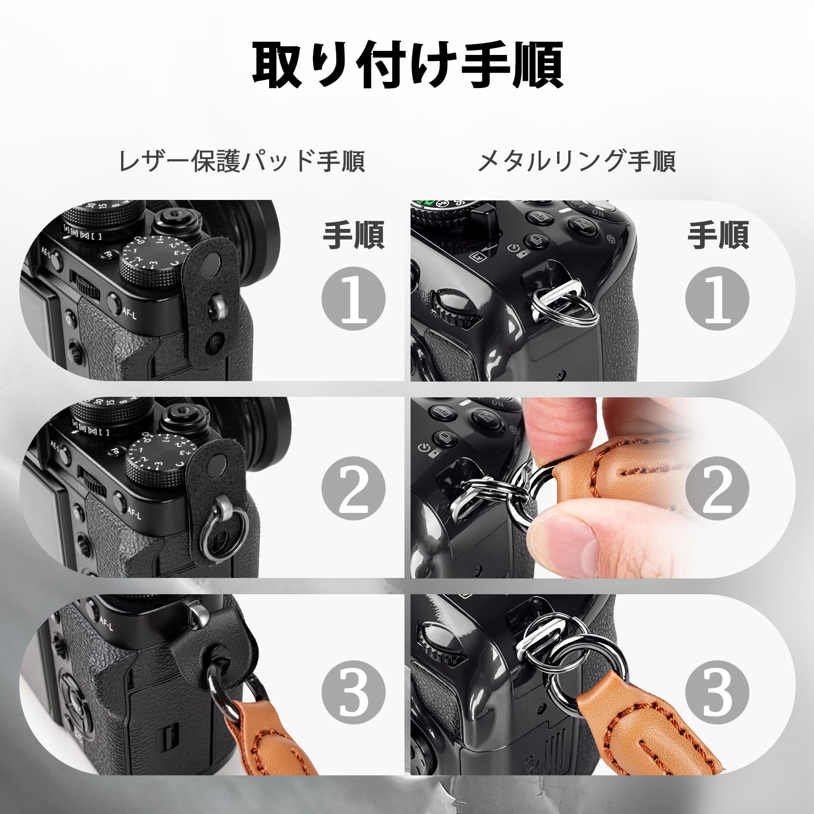 Amazon | [VOVMOEYA] カメラストラップ、ハンドストラップ Fujifilm