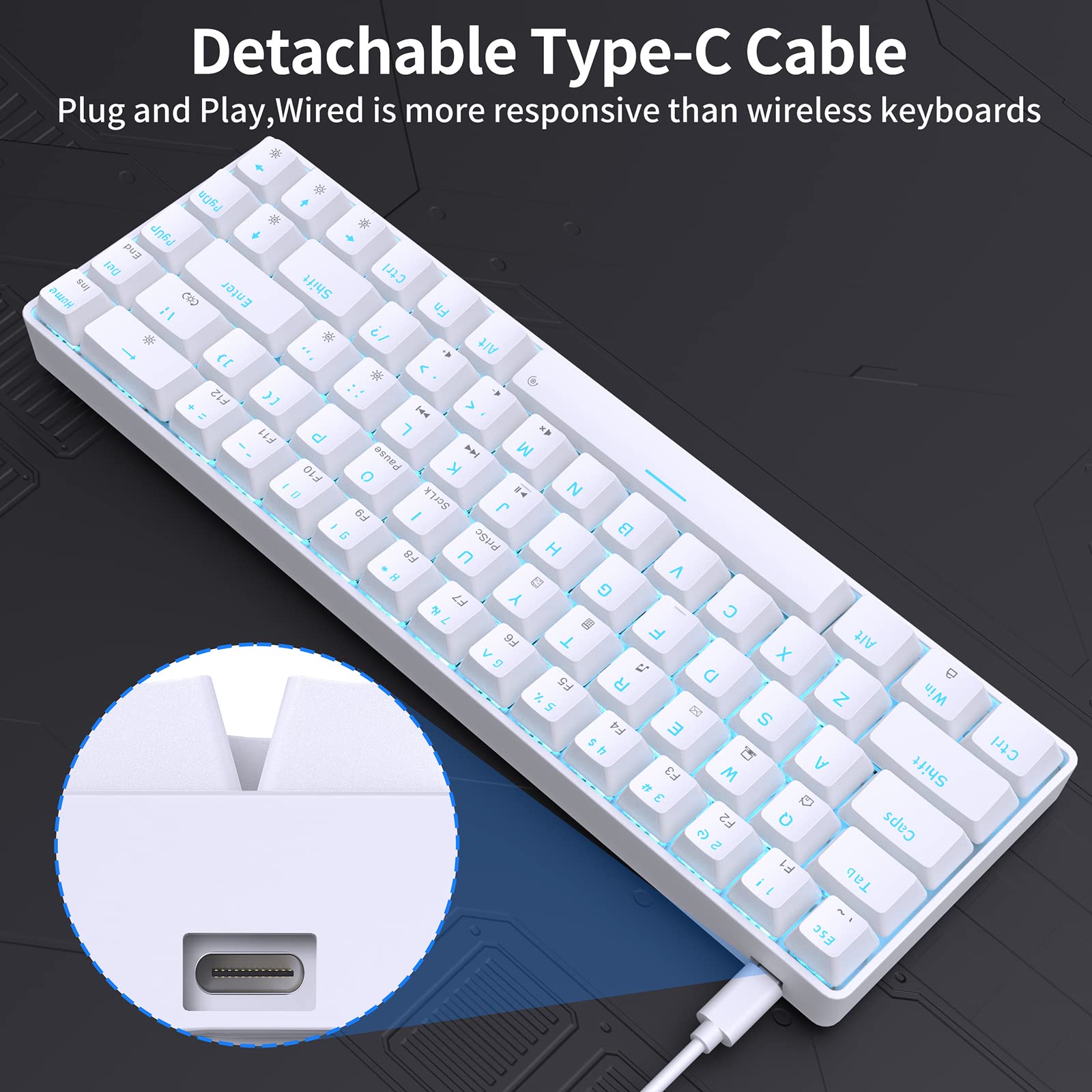 Amazon | DIERYA x TMKB T68 ラピッドトリガー メカニカルゲーミング